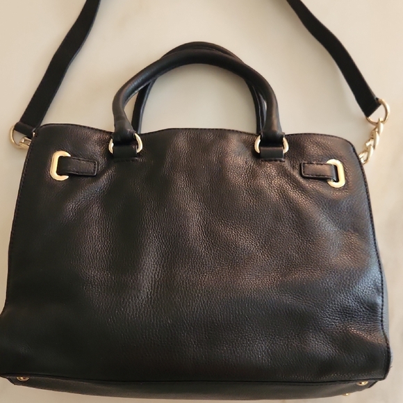 Michael Kors Leopard Print Satchel with Black Details - Picture 7 of 16